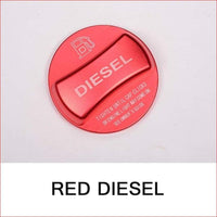 Thumbnail for Aluminum Alloy Gas And Diesel Fuel Tank Cap Cover Trim For Bmw Red Car