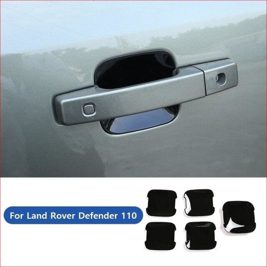 Black Door Bowl Cover Decoration - For Defender 110 2020 Car
