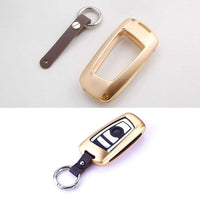 Thumbnail for Bmw Aluminium Gold Car Smart Remote Key Cover Case Car