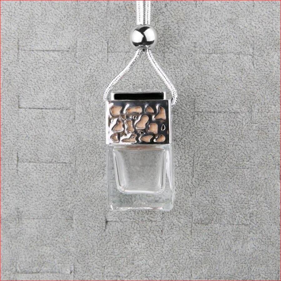 Car Air Freshener Perfume Diffuser Hanging Glass Bottle
