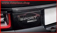 Thumbnail for Carbon Fiber Rear Tailgate Lip For Range Rover Sport 2014-2020 Genuine Car