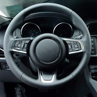 Thumbnail for Carbon Fiber Steering Wheel Trim For Jaguar Xfl F-Pace Xe Xel X761 X760 E-Pace Car