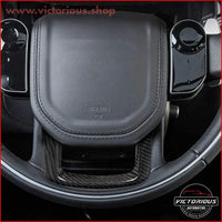 Thumbnail for Carbon Fiber Steering Wheel Trim For Range Rover Sport/velar 2014-2020 Car