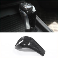 Thumbnail for Carbon Fiber Style Abs Plastic Gear Shift Head Cover Trim For Bmw X1 F48 2016/17 2 Series 218I Gran