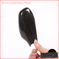 Thumbnail for Carbon Fiber Style Abs Sticker For Bmw X3 X4 G01 G02 Car Gear Shift Head Trim 5 6 7 Series G11 G12