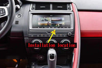 Thumbnail for Carbon Fiber Style Interior Navigation Frame Trim For Jaguar E-Pace E Pace 2018-2020 Car