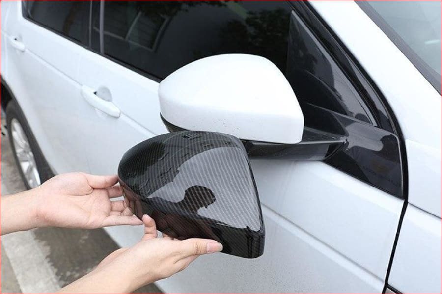 Carbon Fibre Mirror Covers - For Velar Evoque Discovery Sport Car