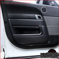 Thumbnail for 4Pcs Carbon Fiber Style Door For Land Rover Range Rover Sport Rr 2014-2020 Car