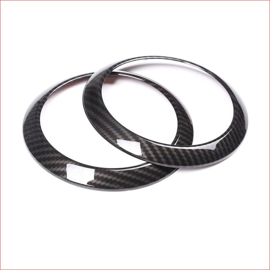 2Pcs Carbon For Mercedes Benz E Class W213 2016 2017 Car-Styling Abs Chrome Side Air Conditioning