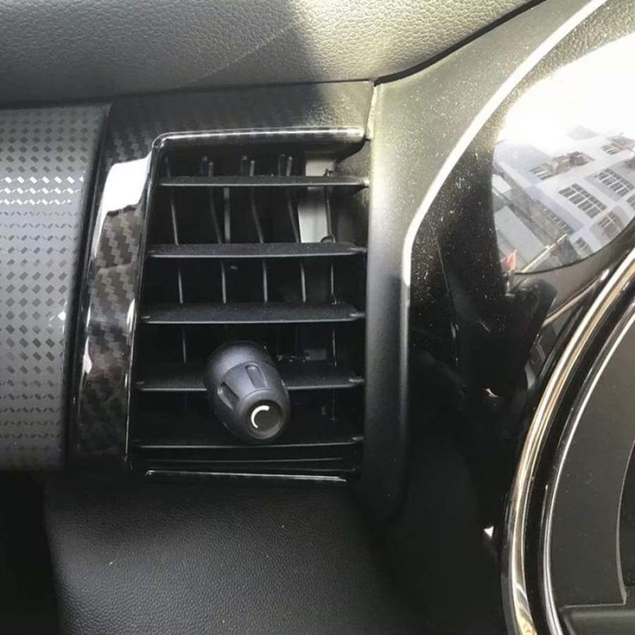 Carbon Style Middle Vent Cover Sticker Housing Interior Outlet Frame For Mini Cooper F55 F56 F57 Car