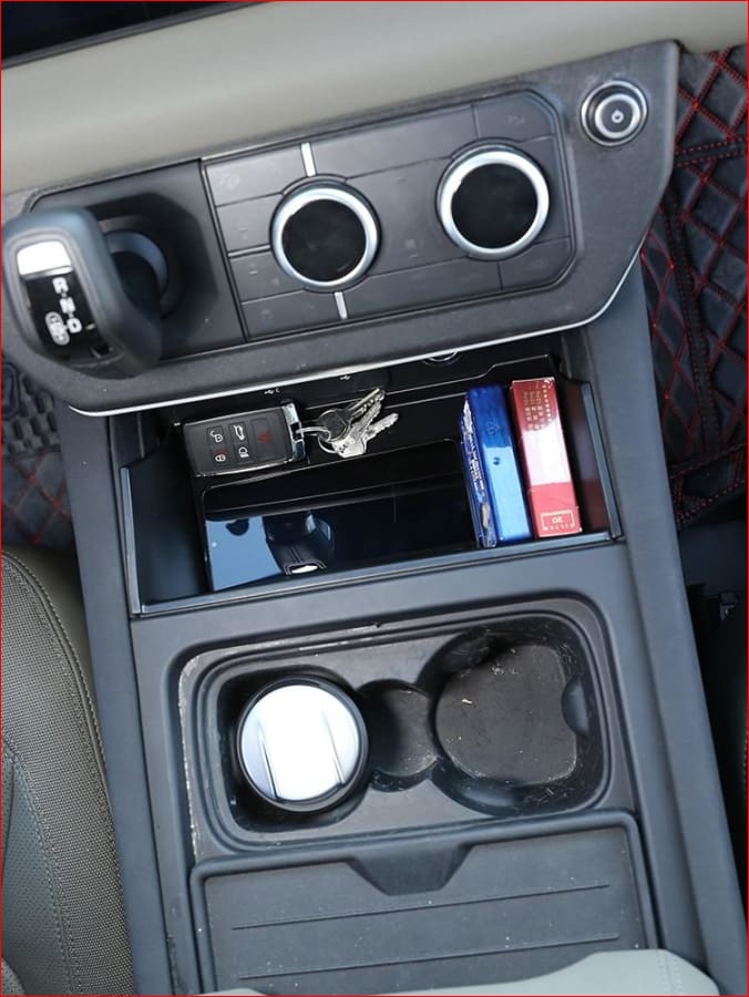For Land Rover Defender 110 2020-2021 Abs Black Car Central Storage Armrest Box Car