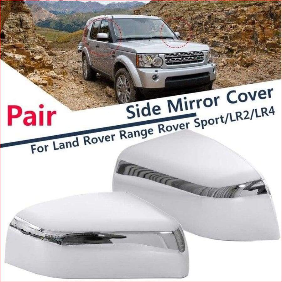 Chorme 2Pcs Rear View Mirror Cover For Land Rover L320 China / Chrome Car