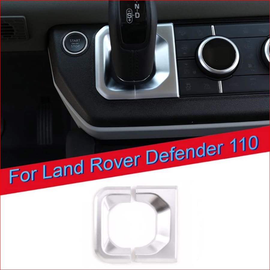 Chrome Gear Shift Surround Trim For Land Rover Defender 110 2020 Car