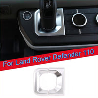 Thumbnail for Chrome Gear Shift Surround Trim For Land Rover Defender 110 2020 Car