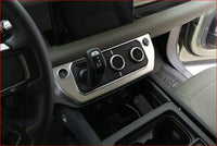 Thumbnail for Chrome/ Oak/ Carbon Fibreinterior Air Conditioning Console Trim - For Defender 110 2020 Car
