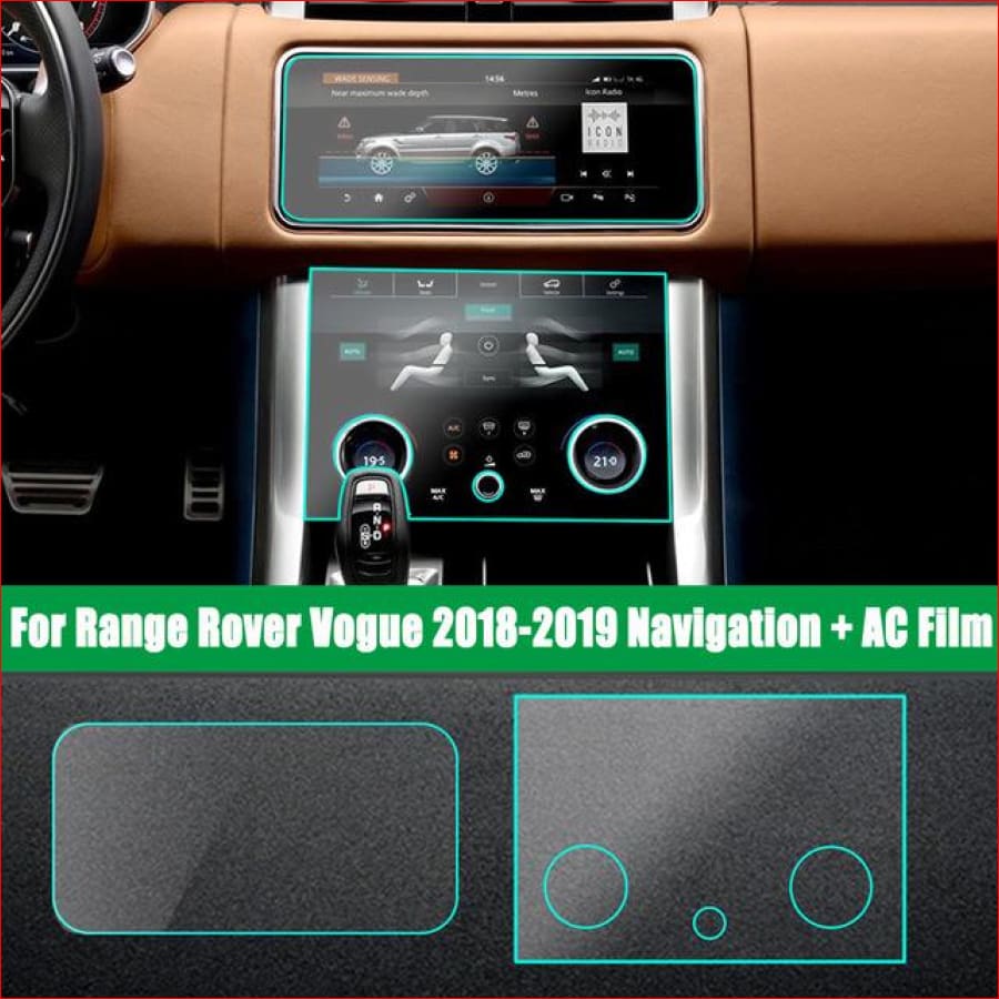 Control Tpu Protection - For Rr Vogue Sport Velar 2017/18/19/20 Nav + Ac Set Car