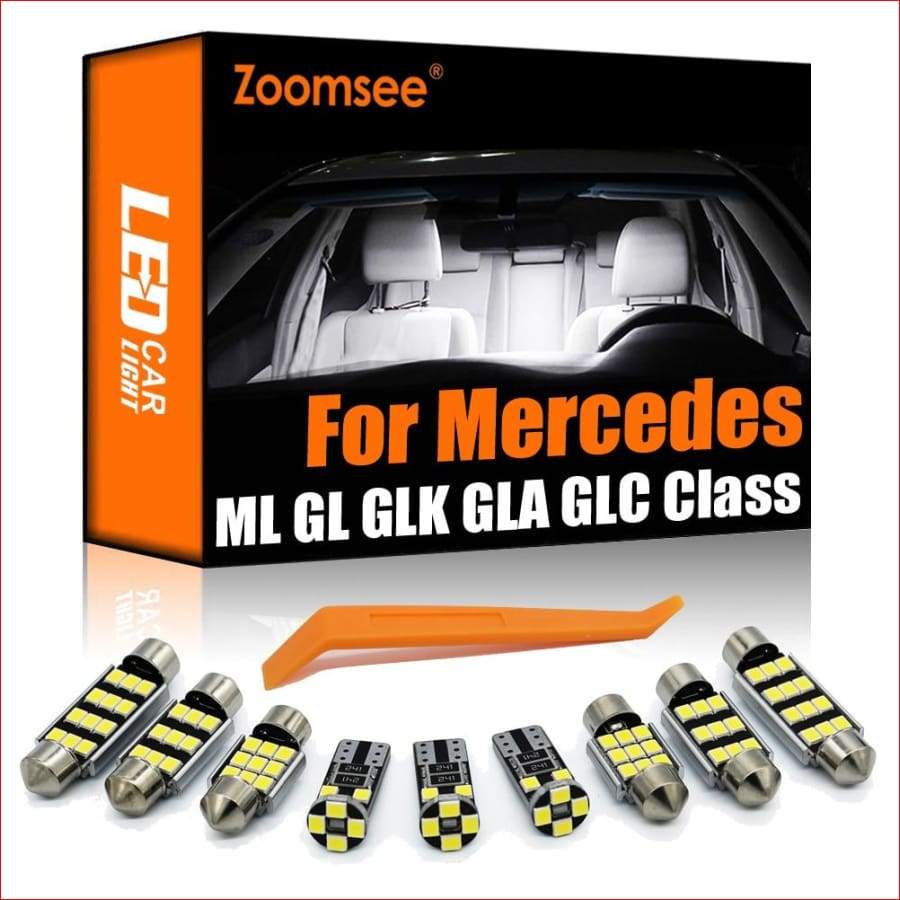 For Mercedes Benz M Ml Gl Glk Gla Glc Class W163 W164 W166 X164 X166 X204 X156 X253 Canbus Led Bulb