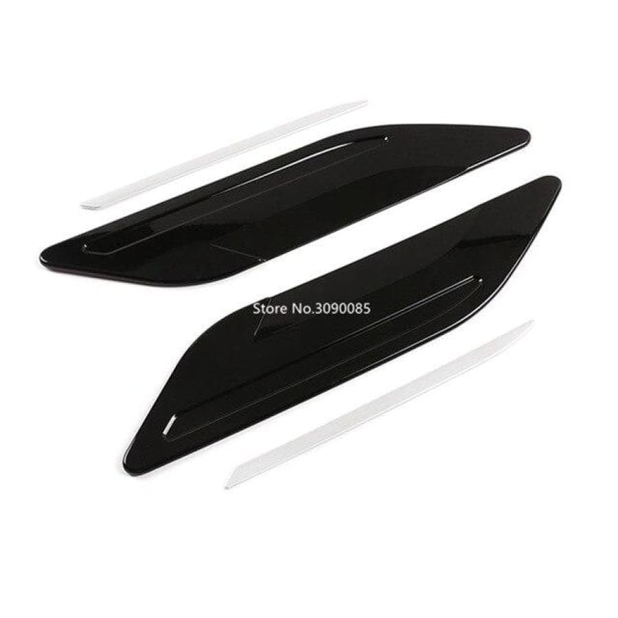 For Range Rover Evoque (L551) 2019 2020 Abs Plastic Hood Air Vent Outlet Wing Trim Stickers Car