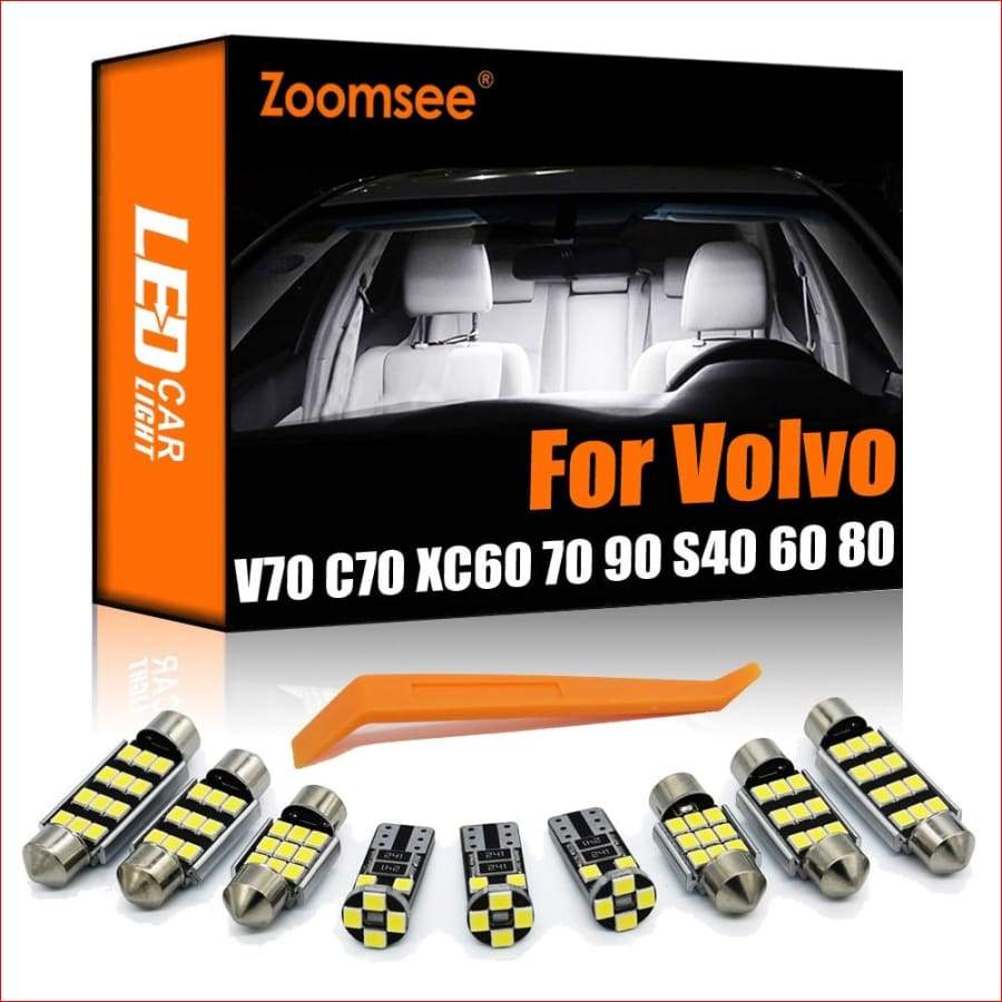 For Volvo V70 V50 V60 Xc60 70 90 C30 C70 S40 S60 S70 S80 S90 Canbus Vehicle Led Interior Indoor Dome