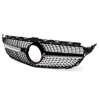 Thumbnail for Front Diamond Style Grill Grille Mesh For Mercedes Benz C Class W205 C200 C250 C300 C350 2015-18