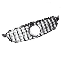 Thumbnail for W205 C200 C250 C300 C350 2015-2018 2Dr/4Dr Gt R Gtr Style Car Front Grill Grille With A Camera Hole