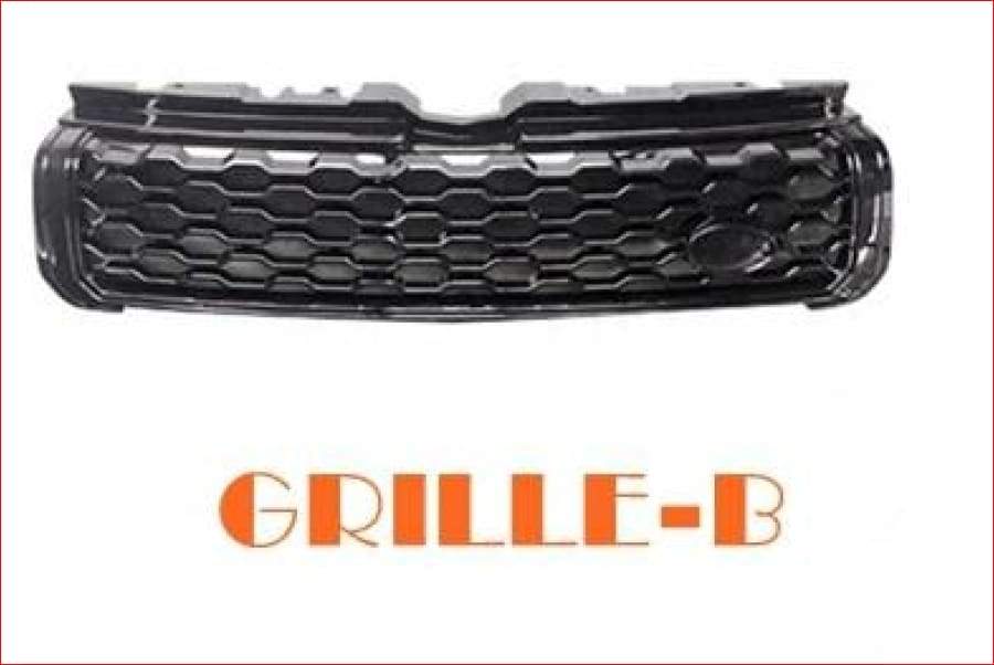 Grille For Land Rover Range Evoque Vehicle 2013-2018 Year B Car
