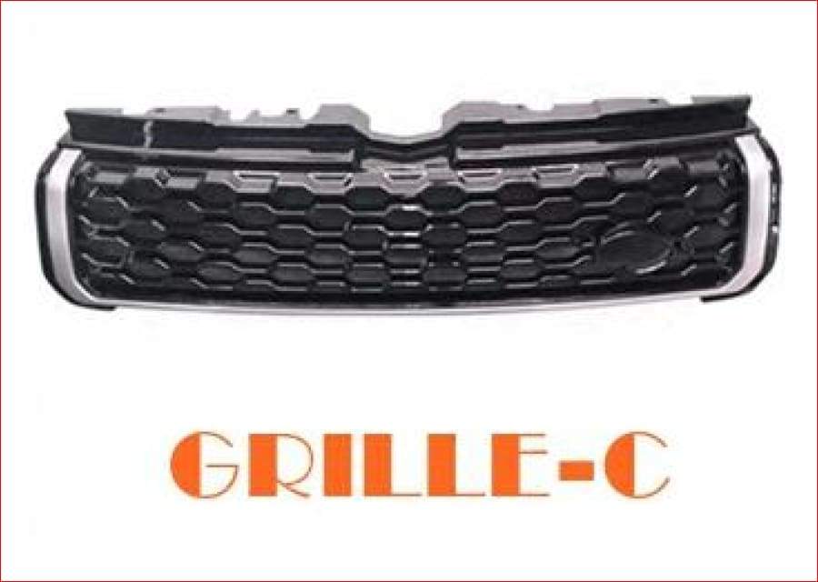 Grille For Land Rover Range Evoque Vehicle 2013-2018 Year C Car