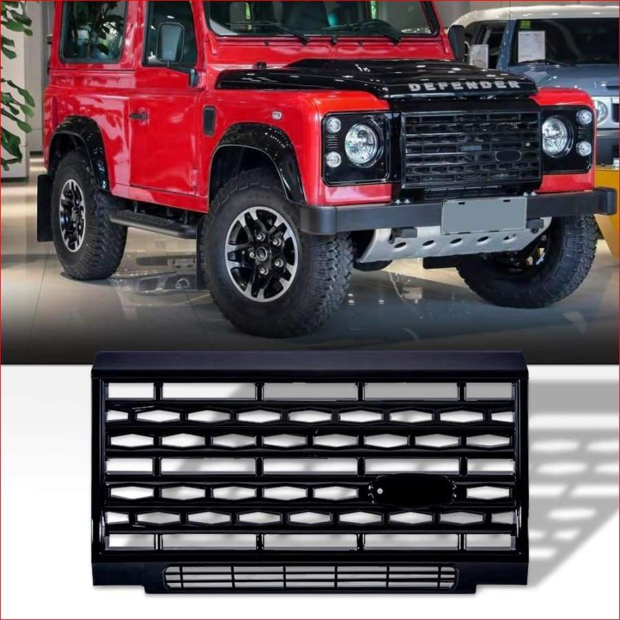 Front Middle Abs Adventure Edition Style Grille For Land Rover Defender Car