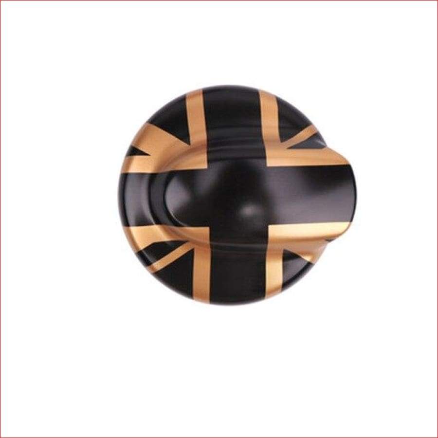 Fuel Tank Cover For Mini Cooper S R55 Clubman R56 2.0T Gold Union Jack Car
