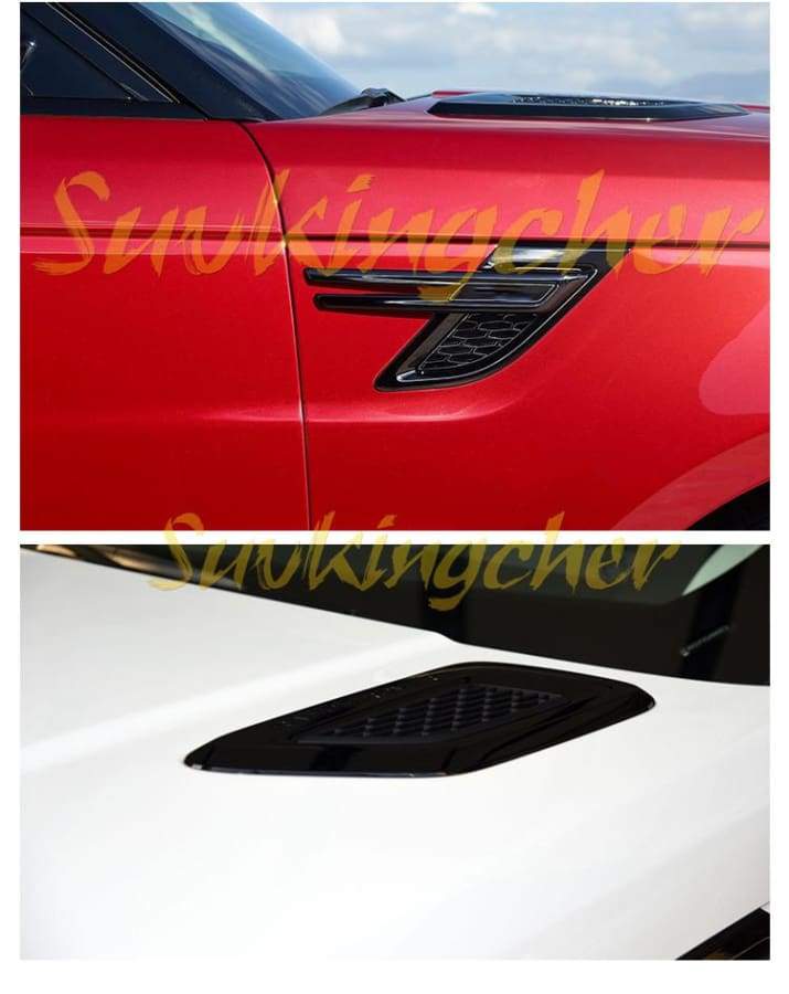 Full High Gloss Black Set - Range Rover Sport 2014 2015 2016 2017 8Pcs Car