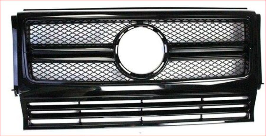 G65 G63 Amg Front Middle Grille Grill For Mercedes G Class Benz G500 G350 G-Wagen Vehicle 1992-2017
