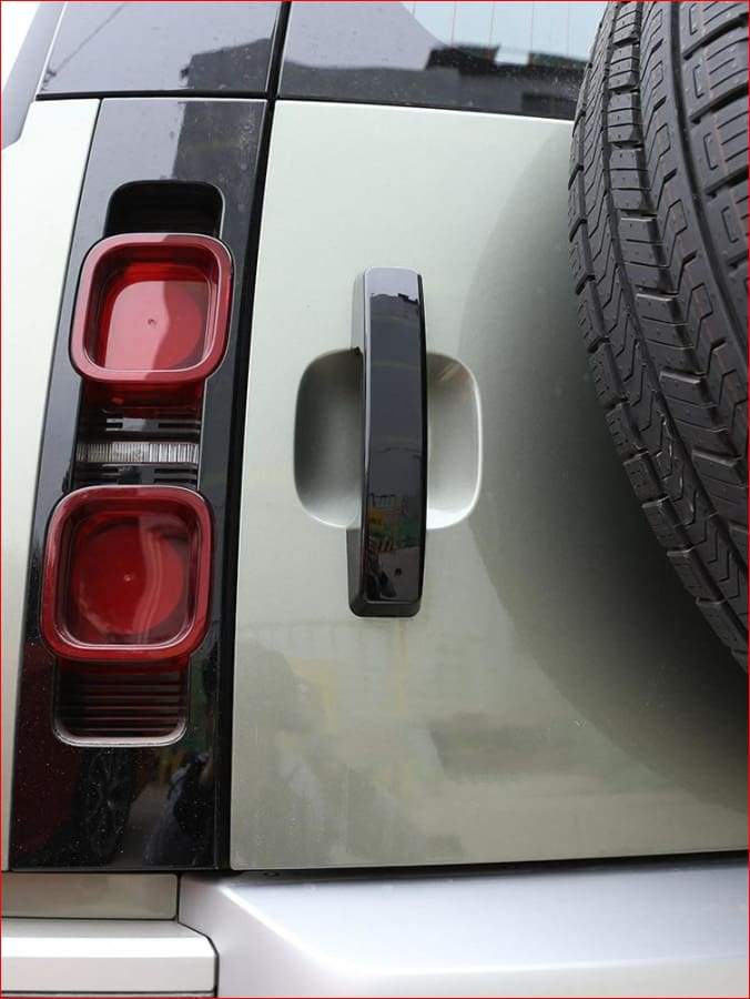 Handles For Rover Gloss Black Door Handle Trim for Land Rover Defender L663 110 (2020 Mo ...