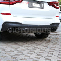Thumbnail for Glossy Black Bmw X3 G01 2018 2019 Exhaust Pipe Tail Trim Upgrade Car