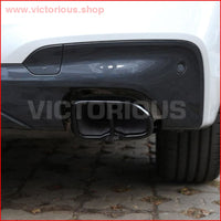 Thumbnail for Glossy Black Bmw X3 G01 2018 2019 Exhaust Pipe Tail Trim Upgrade Car