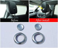 Thumbnail for Range Rover Velar Head Pillow Adjustment Decoration Button Cover 4Pcs Car