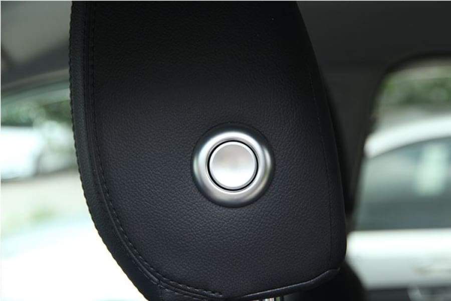 Range Rover Velar Head Pillow Adjustment Decoration Button Cover 4Pcs Car