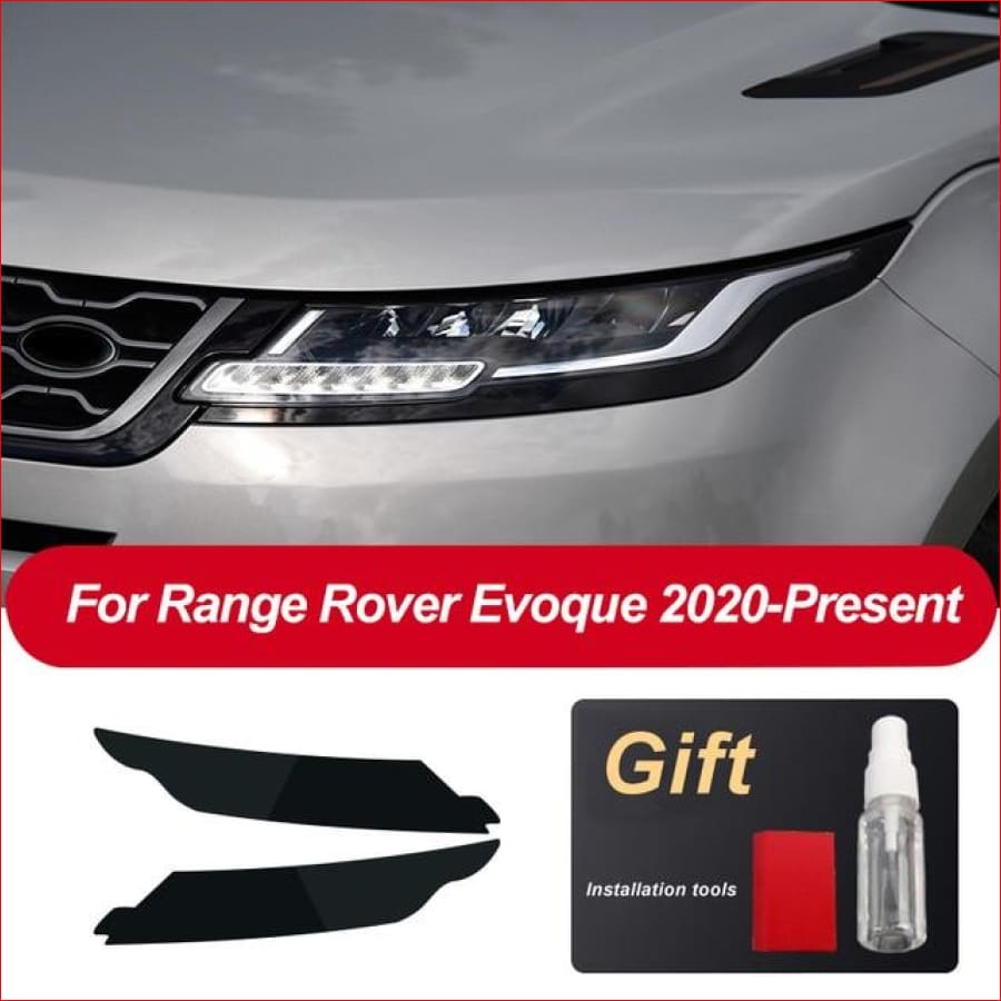 Headlamp Tint Pre Cut For Range Rover Evoque 2020 + Car