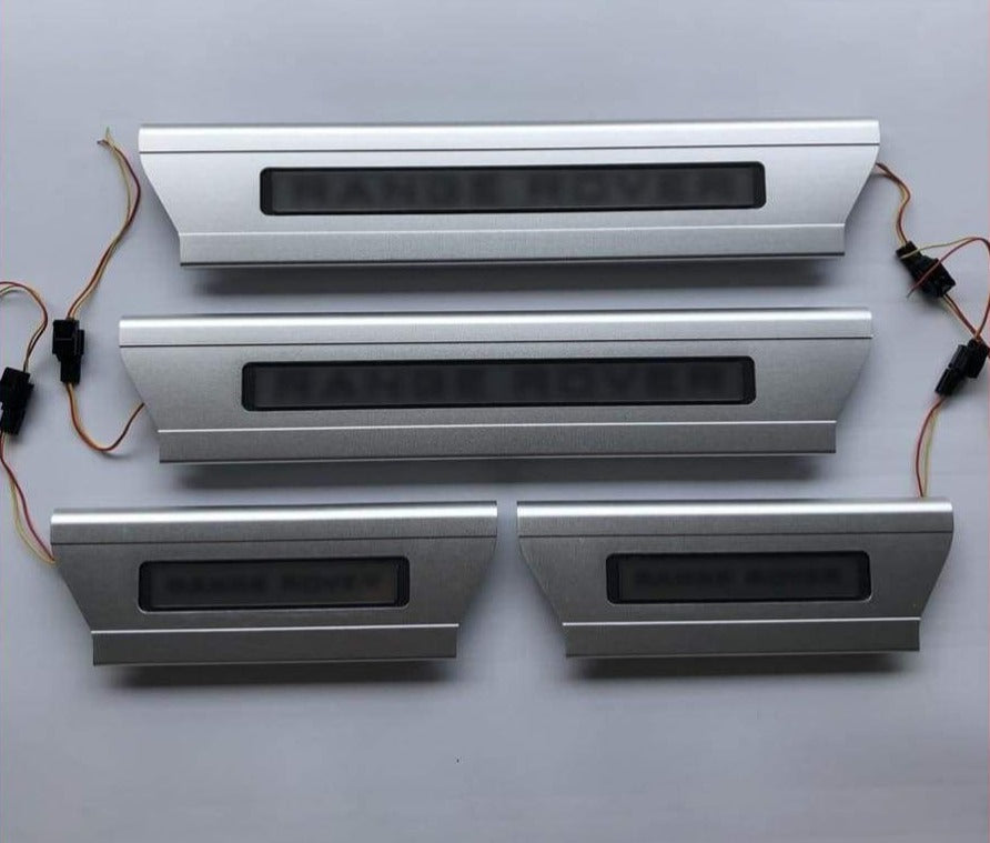 Fiberglass Door Side Sill Scuff Plate Cover Set For Range Rover P38A (1994-2002)
