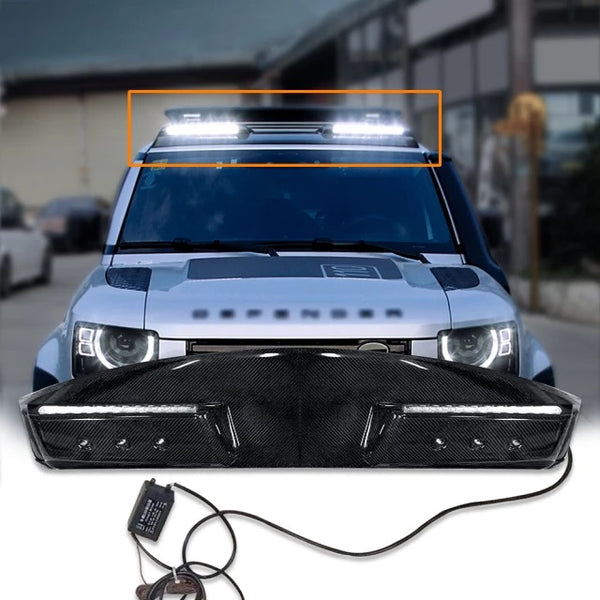 Carbon Fibre LED Roof Light Pod