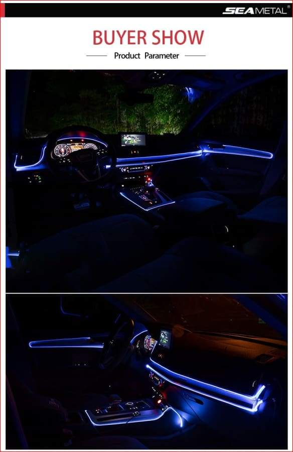 Interior Ambient Light Decorative Lamp Strips For any car - Victorious Automotive