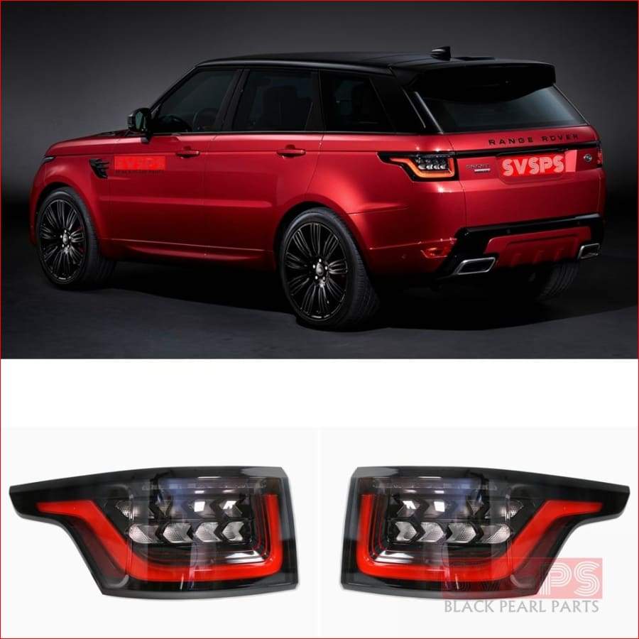 2021 Range Rover Sport Pair LED Tail Lights Rear Brake Lamps For Land ...