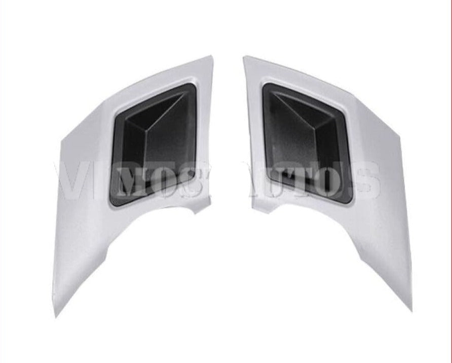 Land Rover Discovery 5 L462 Exhaust Tail Pipe Trim Cover 2017-2018 Silver/gray 2Pcs Silver Car