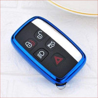 Thumbnail for Land Rover/ Jaguar Soft Tpu Car Key Case Cover Blue Car