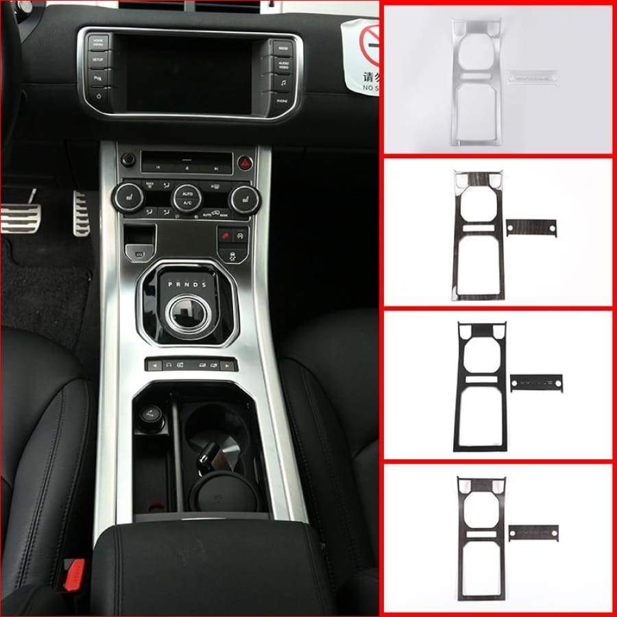 Land Rover Range Evoque 2012-2018 Center Console Gear Panel Abs Chrome Decorative Cover Trim Car