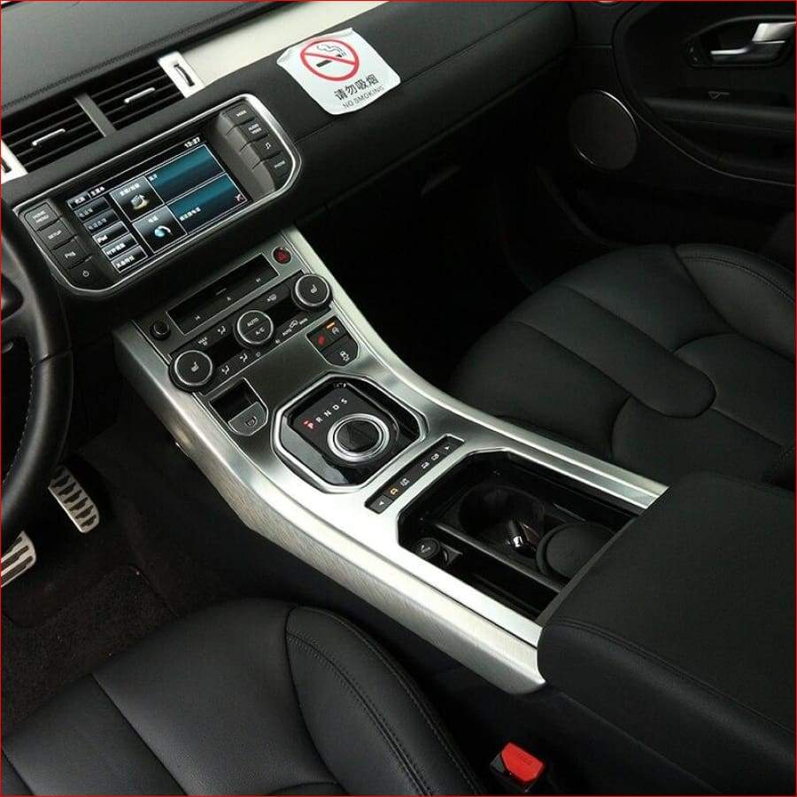 Land Rover Range Rover Evoque 2012-2018 Center Console Gear Panel Abs  Chrome Decorative Cover Trim