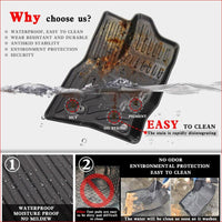 Thumbnail for Lhd Perfect Fit Custom All Weather Rubber Floor Mats For Land Rover Defender 110 2020 Car