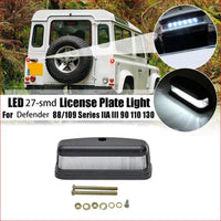Thumbnail for License Plate Light - 3W Led Replacement Bulbs For Land Rover Defender 90/110 1990-2016 White Rear