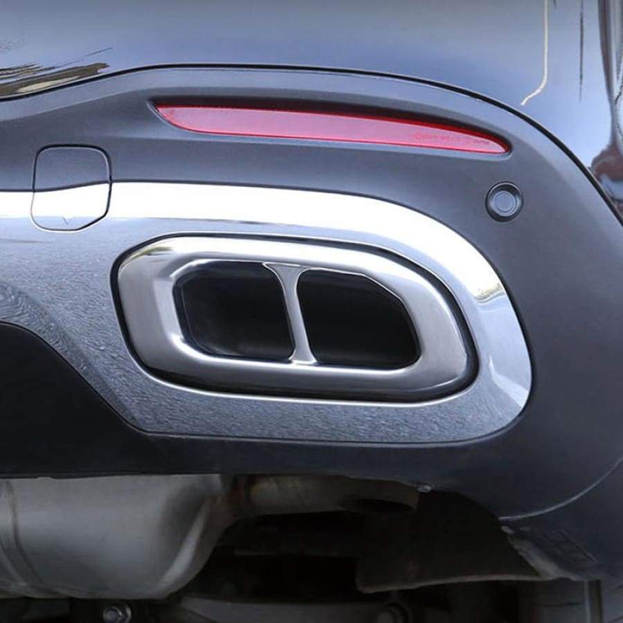 Mercedes Glc 2020 Quad Exhaust/muffler Trim Car