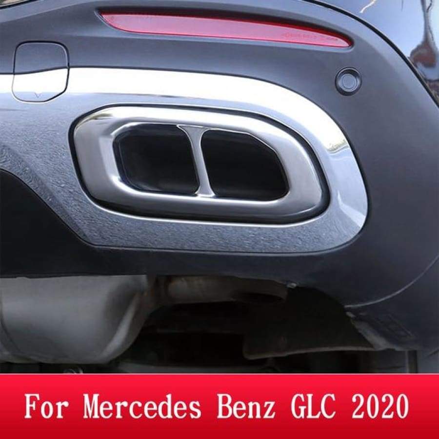 Mercedes Glc 2020 Quad Exhaust/muffler Trim For Year Car