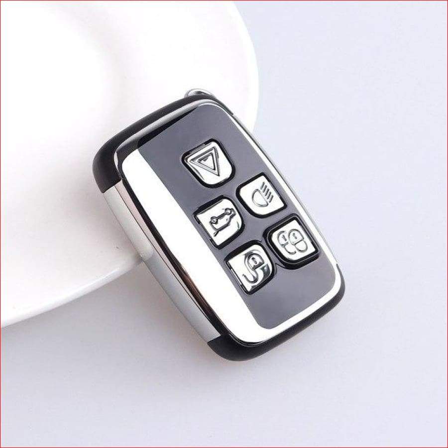 Abs Full Key Case For Xfl Xe F-Pace Xel Xjl Land Rover Range Sliver Car